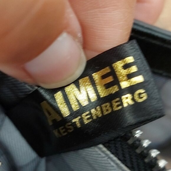 Aimee Kestenberg animal print leather wristlet - Picture 5 of 7